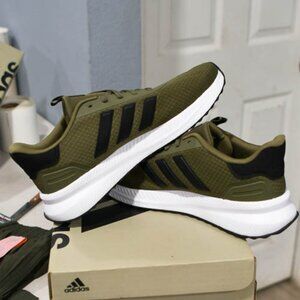 Green adidas men sneakers